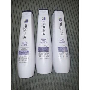 3 Biolage Ultra Hydra Source Shampoo For Very Dry Hair 13.5 Fl Oz NEW BOTTLES